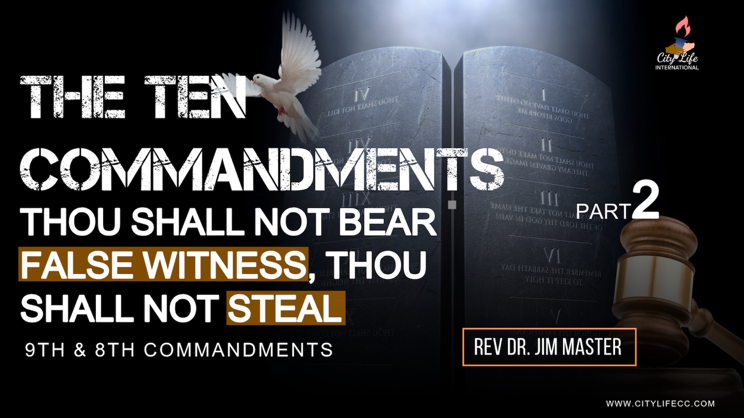 Thou Shall Not Bear False Witness, Thou Shall not Steal