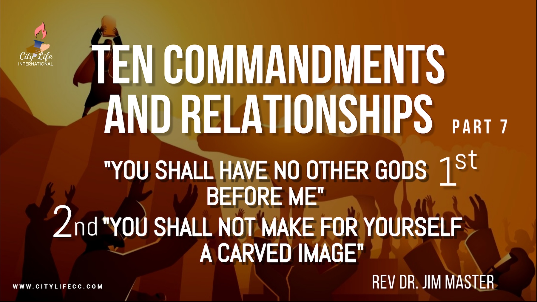 You Shall Have No Other Gods Before Me